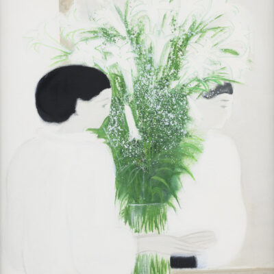 Andre Brasilier | Bouquet aux deux visages | Kunsthandel Bies | Bies Gallery