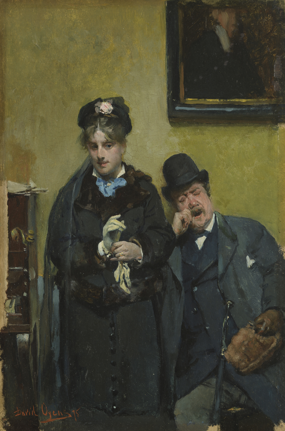 David Oyens | Avant la promenade | Kunsthandel Bies