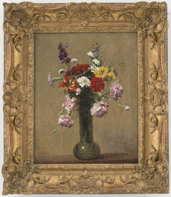 Henri Fantin-Latour | Fleurs diverses dans un vase | Kunsthandel Bies | Bies Gallery