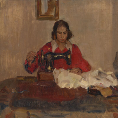 Isaac Israels | Naaistertje | Kunsthandel Bies