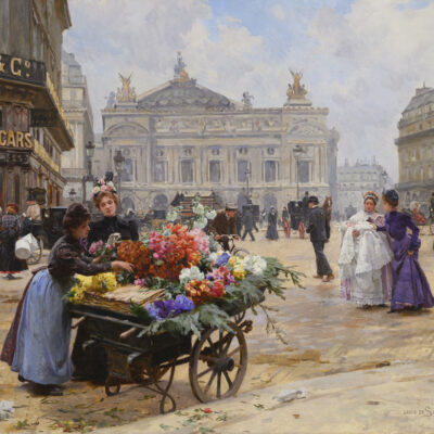 Louis de Schuyver | Place de l'Opera, Parijs | Kunsthandel Bies